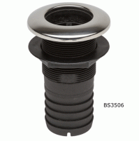 Skin Fitting with Stainless Steel Cover - øA: 50 mm - BS3506 - CanSB